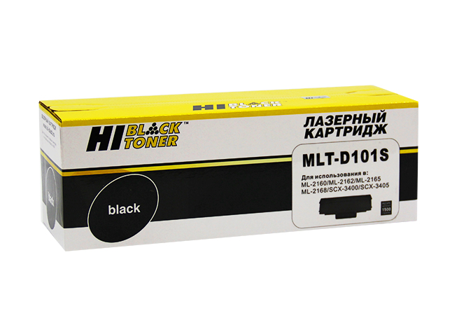 Картридж лазерный Hi-Black (HB-MLT-D101S) для Samsung ML-2160/ 2162/ 2165/ 2166W/ SCX-3400/ 3406W, чёрный (1500 стр.)