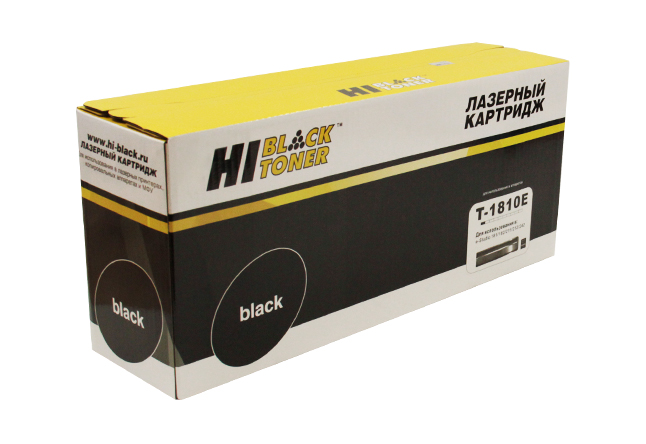 Тонер-картридж Hi-Black (HB-T-1810E) для Toshiba e-STUDIO 181/ 182/ 211/ 212/ 242, чёрный (24000 стр.)