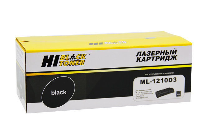 Картридж лазерный Hi-Black (HB-ML-1210D3) для Samsung ML-1210/ 1250/ Xerox Phaser 3110, чёрный (2500 стр.)