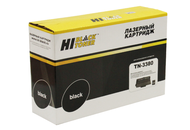 Тонер-картридж Hi-Black (HB-TN-3380) для Brother HL-5440D/ 5450DN/ DCP-8150DN, чёрный (8000 стр.)