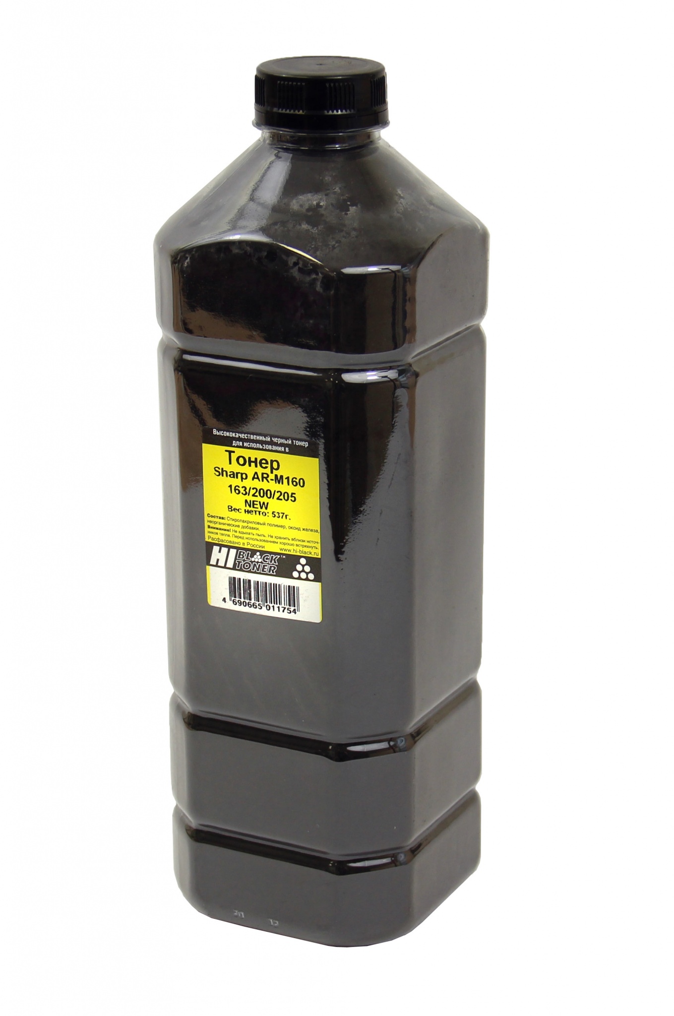 Тонер Hi-Black (AR-202LT) для Sharp AR-M160/ 163/ 200/ 205, чёрный (537 гр.)