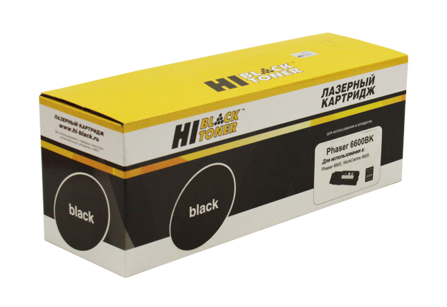 Тонер-картридж Hi-Black (HB-106R02236) для Xerox Phaser 6600/ WorkCentre 6605, чёрный (8000 стр.)