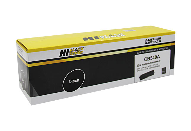 Картридж лазерный Hi-Black (HB-CB540A) для HP CLJ CM1300/ CM1312/ CP1210/ CP1215, чёрный (2200 стр.)