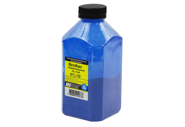 Тонер универсальный Hi-Black (TN-291C) для Brother HL-3140/ 3040/ 4040, голубой (200 гр.)