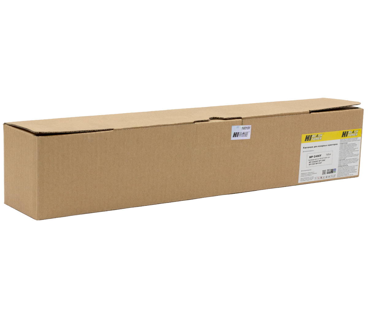 Тонер-картридж Hi-Black (HB-MP-C406 Y) для Ricoh Aficio MP-C306/ 307SP/ 406ZSPF, жёлтый (6000 стр.)