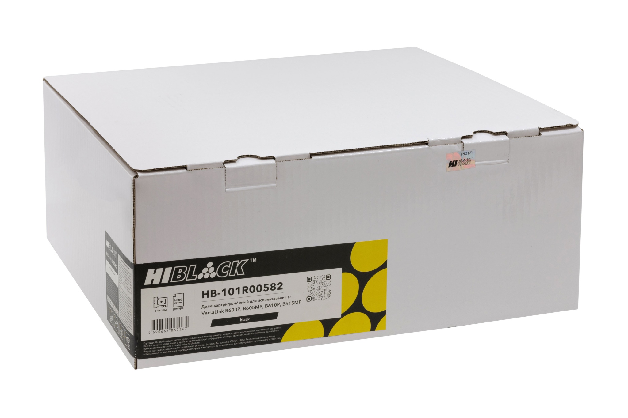 Драм-картридж Hi-Black (HB-101R00582) для Xerox VersaLink B600P/ B605MP/ B610P/ B615MP, чёрный (60000 стр.)