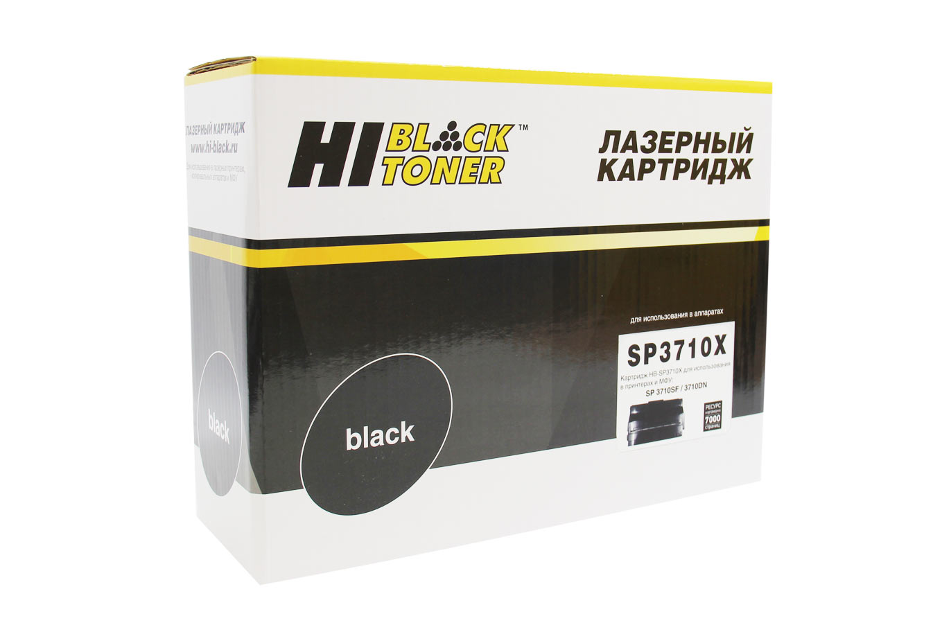 Тонер-картридж Hi-Black (HB-SP3710X) для Ricoh Aficio SP 3710SF/ 3710DN, чёрный (7000 стр.)