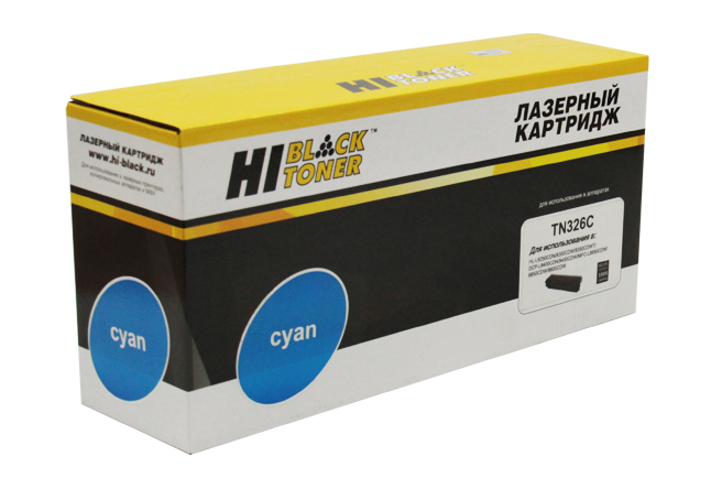 Тонер-картридж Hi-Black (HB-TN-326C) для Brother HL-L8250CDN/ L8350CDW, голубой (3500 стр.)