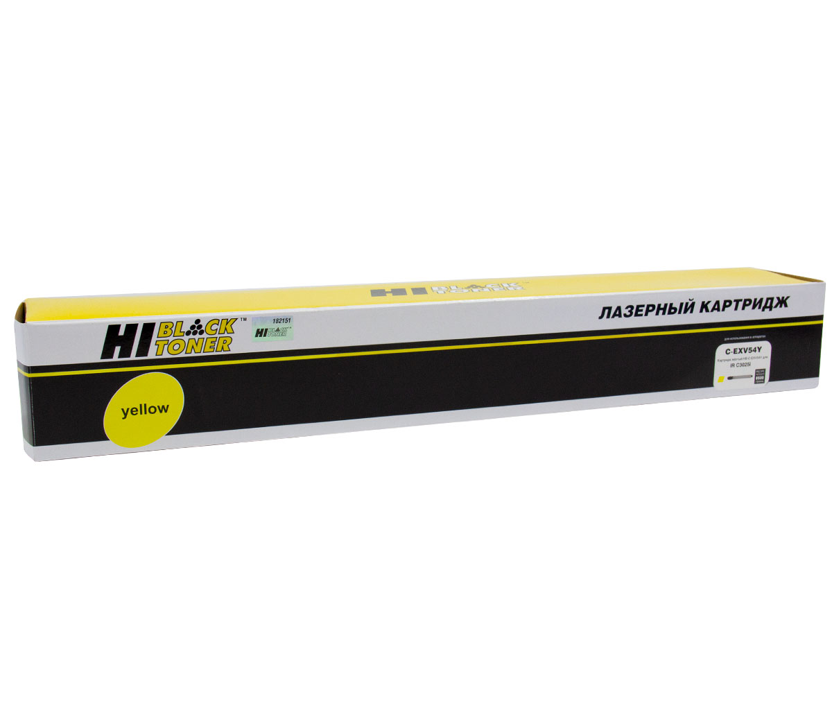 Тонер-картридж Hi-Black (HB-C-EXV54 Y) для Canon iR C3025i/ C3125i/ C3226i, жёлтый (8500 стр.)