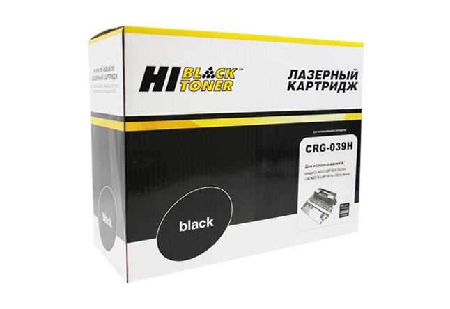 Картридж Hi-Black (HB-039H) для Canon i-SENSYS LBP-351X/ 352X, чёрный (25000 стр.)