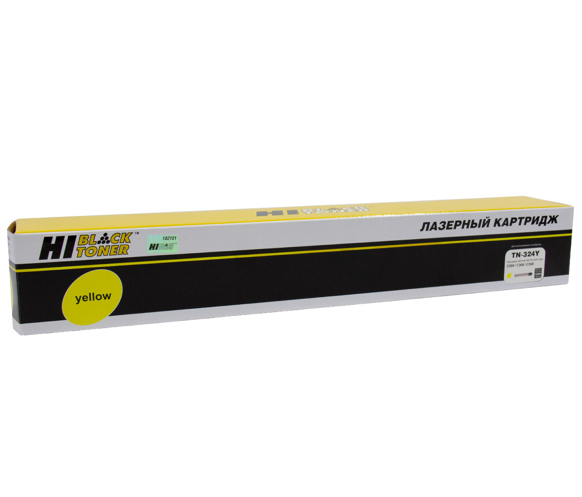 Тонер-картридж Hi-Black (HB-TN-324Y) для Konica Minolta bizhub C258/ C308/ C368, жёлтый (26000 стр.)