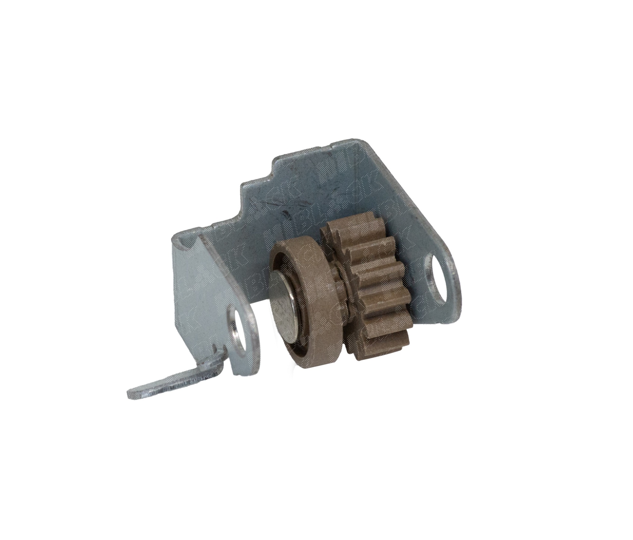 Шестерня 14T в сборе Hi-Black (RF5-2409) для HP LJ 5000, в металлической скобе