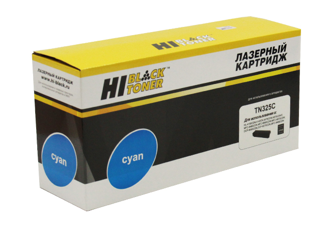 Тонер-картридж Hi-Black (HB-TN-325C) для Brother HL-4150CDN/ 4140CN/ 4570CDW/ DCP-9270CDN, голубой (3500 стр.)