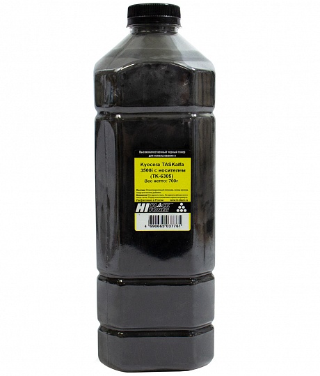 Тонер Hi-Black (TK-6305) c девелопером для Kyocera TASKalfa 3500i, чёрный (700 гр.)