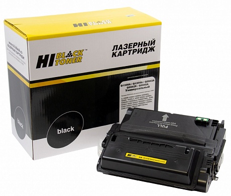 Картридж лазерный универсальный Hi-Black (HB-Q1338A/ Q5942A/ Q5945A/ Q1339A) для HP LJ 4200/ 4300/ 4250/ 4350, чёрный (20000 стр.)