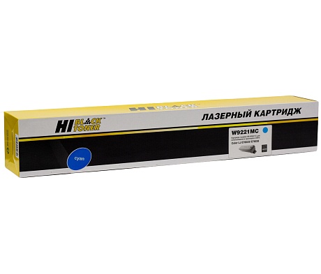 Тонер-картридж Hi-Black (HB-W9221MC) для HP CLJ Managed MFP E78223/ E78228, голубой (20000 стр.)
